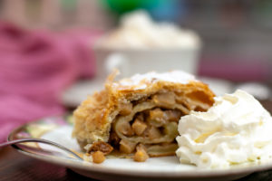 Apple Strudel with Nuts and Raisins
